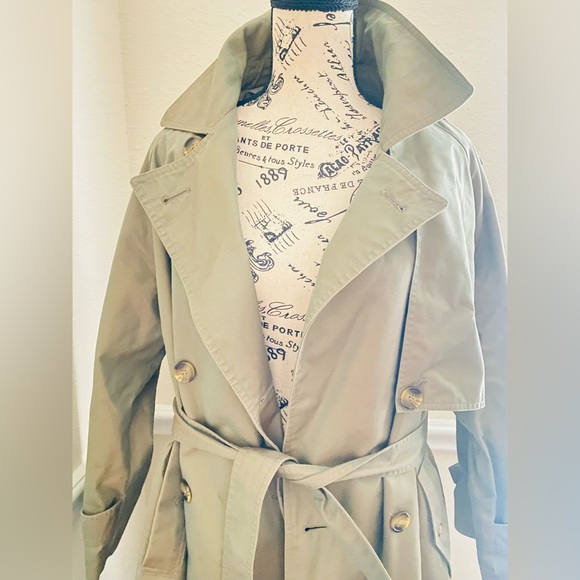 Evan Picone vintage trench coat XL - Picture 5 of 14